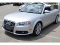 2009 Ice Silver Metallic Audi A4 2.0T Cabriolet  photo #3