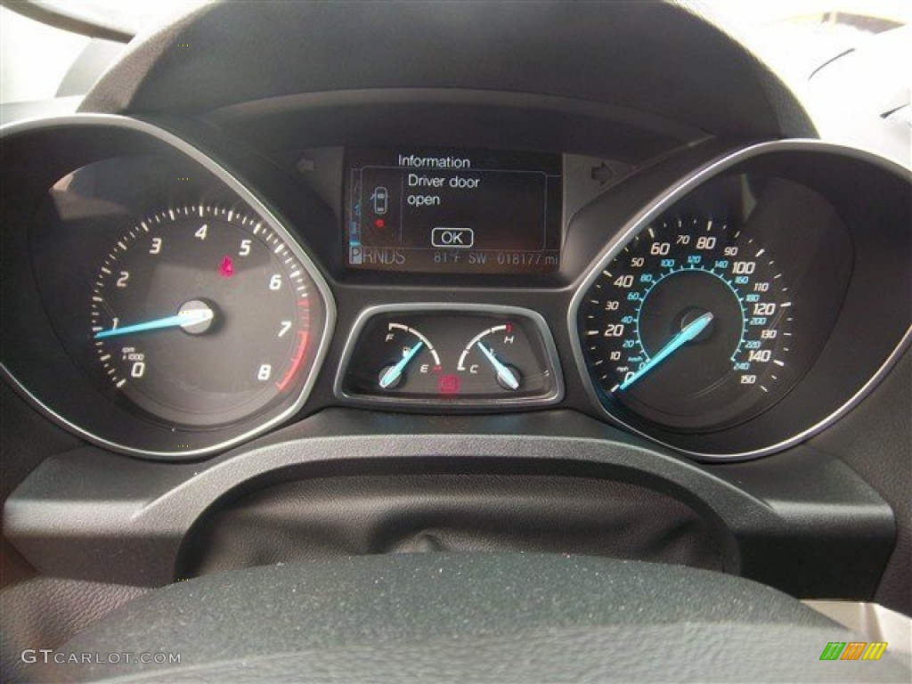 2013 Ford Escape SEL 2.0L EcoBoost Gauges Photo #82060446