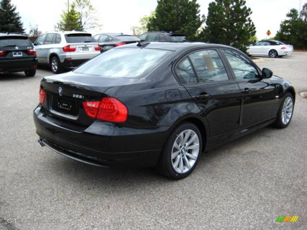 2009 3 Series 328xi Sedan - Black Sapphire Metallic / Black Dakota Leather photo #5