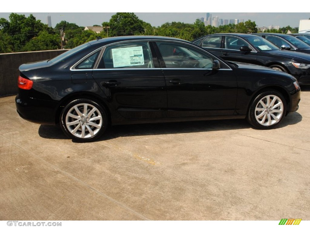 2013 A4 2.0T quattro Sedan - Brilliant Black / Titanium Gray photo #8