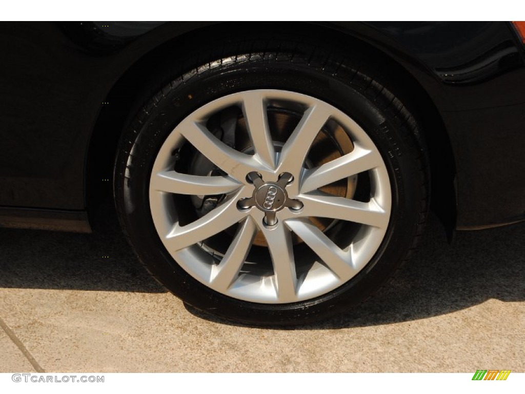 2013 A4 2.0T quattro Sedan - Brilliant Black / Titanium Gray photo #9