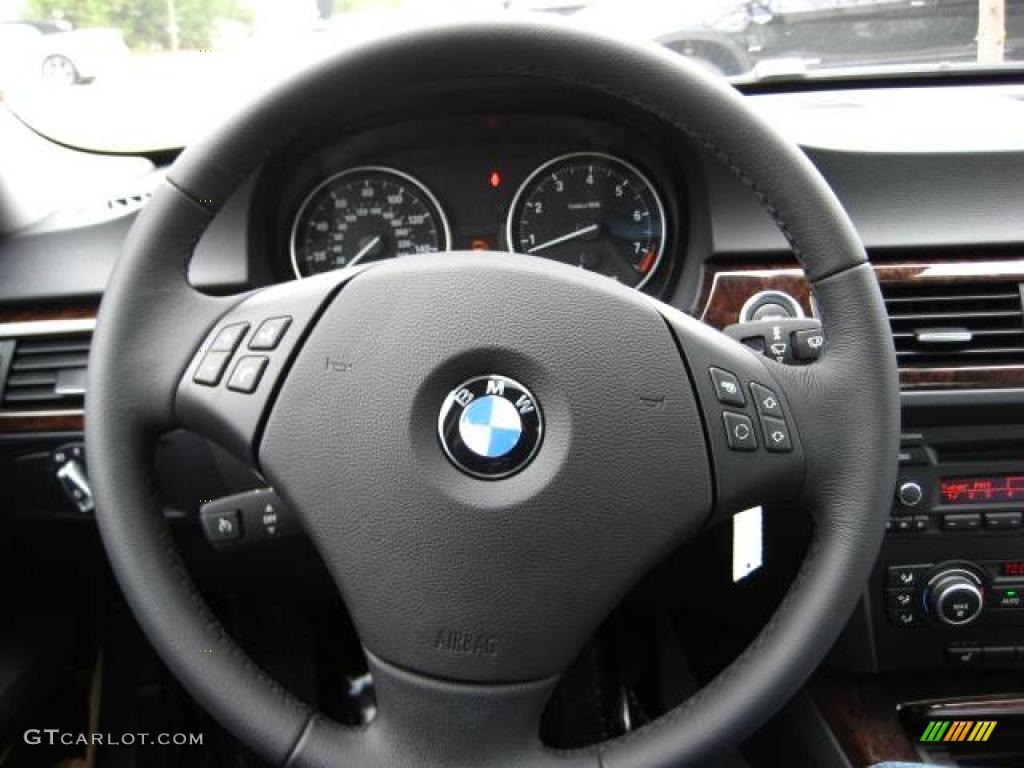 2009 3 Series 328xi Sedan - Black Sapphire Metallic / Black Dakota Leather photo #15