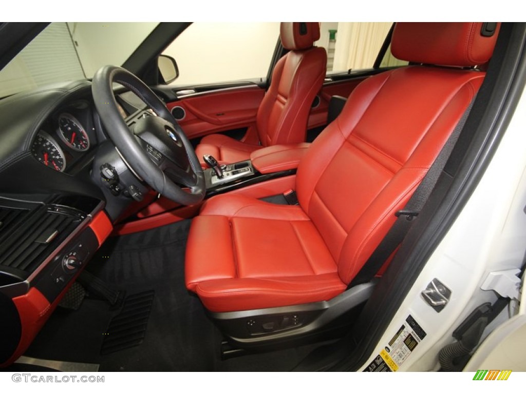 Sakhir Orange Full Merino Leather Interior 2011 BMW X5 M M xDrive Photo #82063670