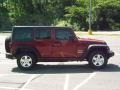 2011 Deep Cherry Red Jeep Wrangler Unlimited Sport 4x4  photo #6