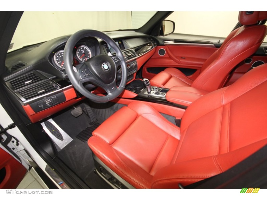 Sakhir Orange Full Merino Leather Interior 2011 BMW X5 M M xDrive Photo #82063865