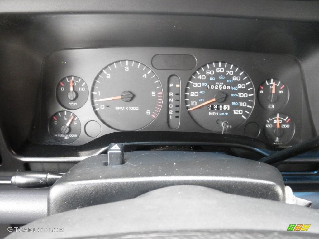 1997 Dodge Ram 1500 Sport Extended Cab 4x4 Gauges Photo #82064578