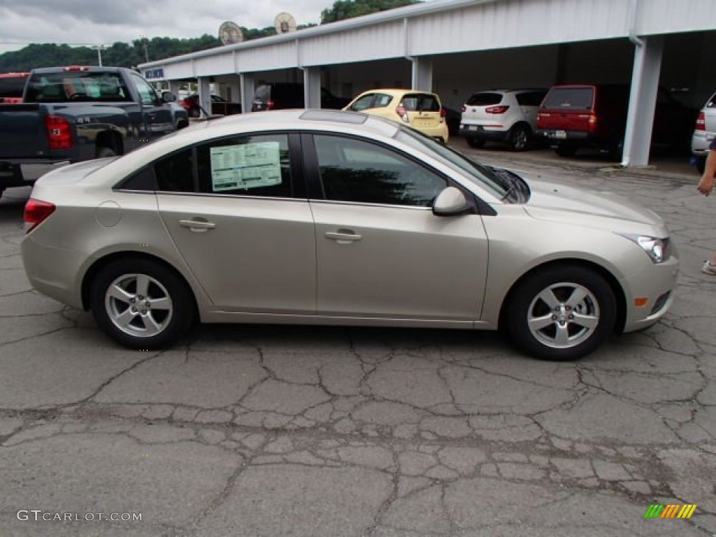 2013 Cruze LT - Champagne Silver Metallic / Jet Black photo #1