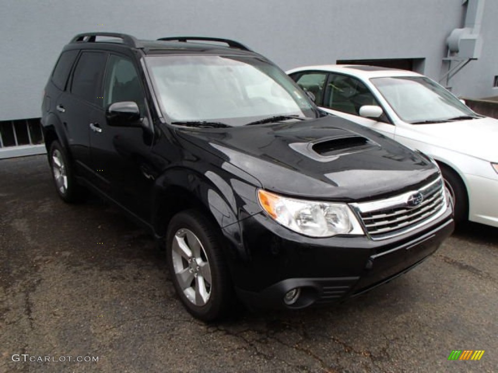 2010 Forester 2.5 XT Limited - Obsidian Black Pearl / Black photo #1