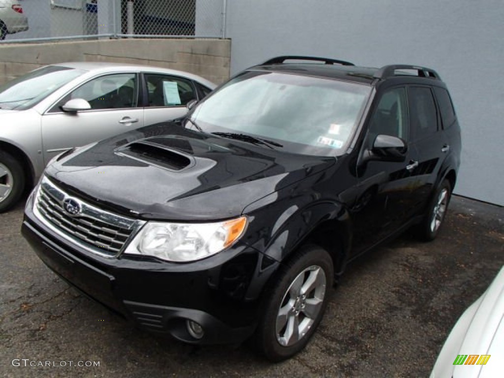 2010 Forester 2.5 XT Limited - Obsidian Black Pearl / Black photo #3