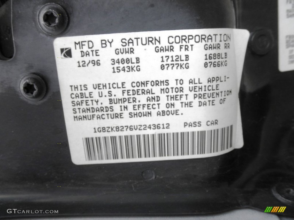 1997 S Series SW2 Wagon - White / Gray photo #5