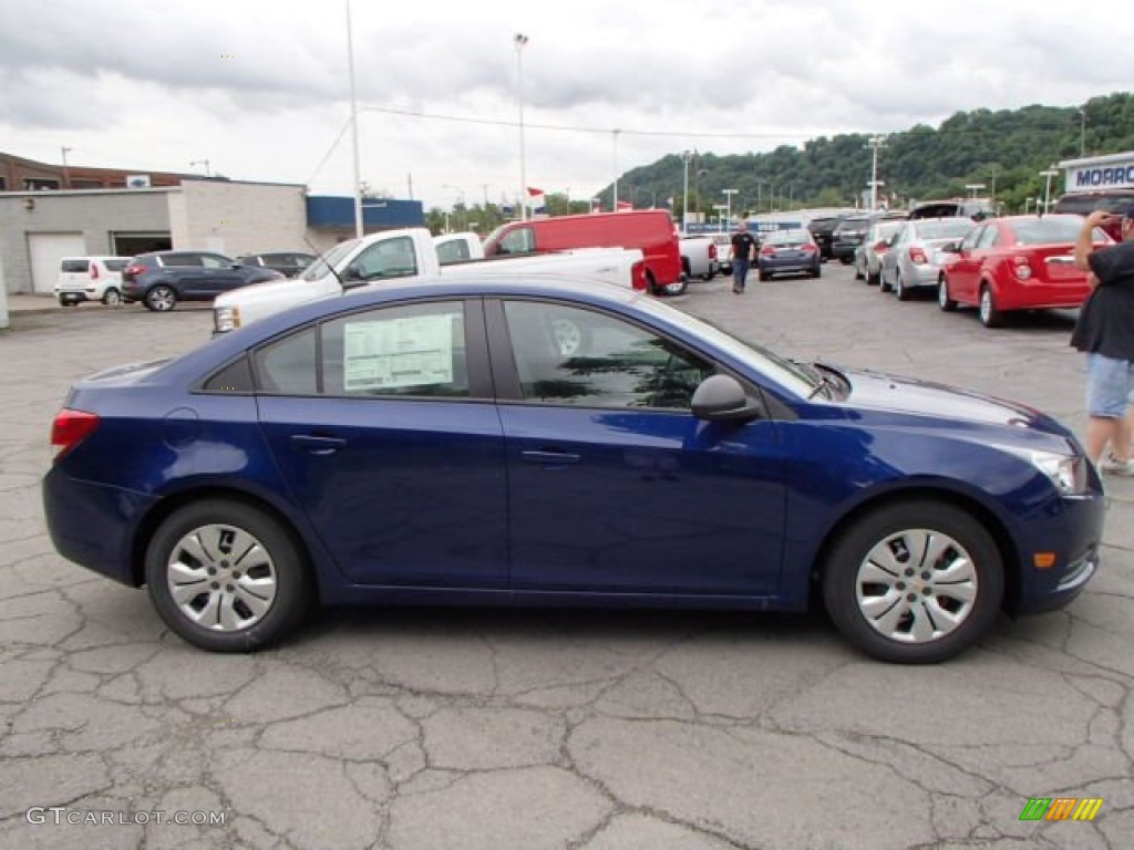 2013 Cruze LS - Blue Topaz Metallic / Jet Black/Medium Titanium photo #1