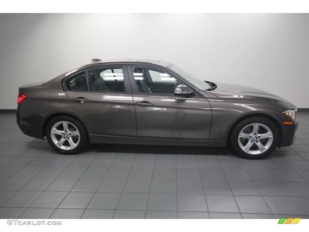 2012 3 Series 328i Sedan - Mojave Metallic / Black photo #43