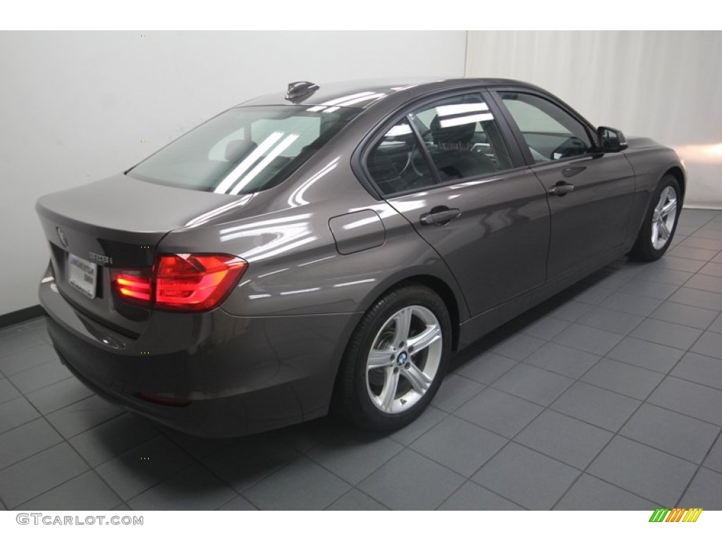 2012 3 Series 328i Sedan - Mojave Metallic / Black photo #46