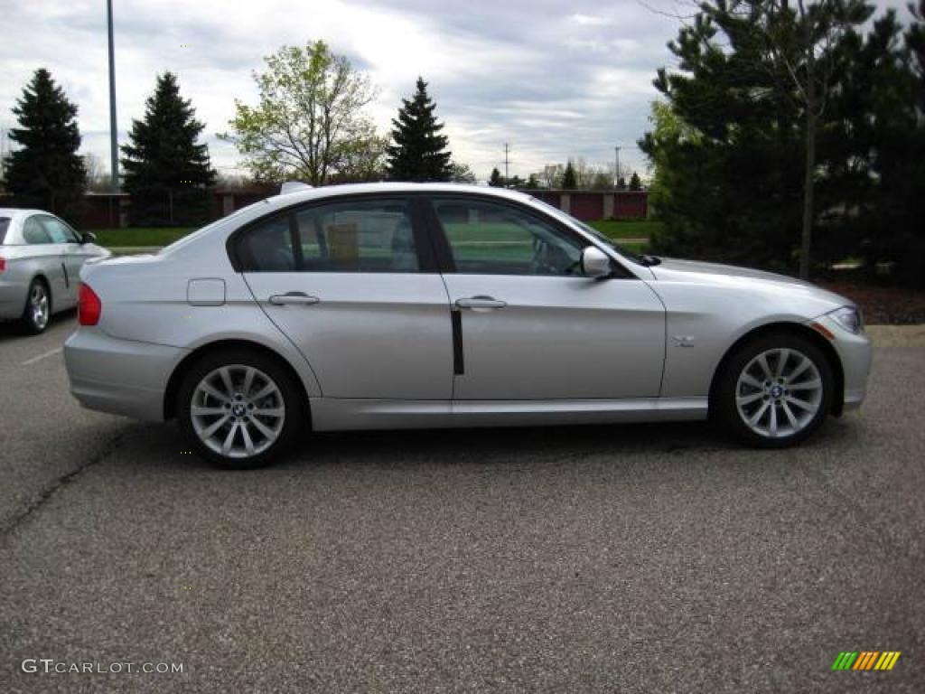 2009 3 Series 328xi Sedan - Titanium Silver Metallic / Black Dakota Leather photo #6