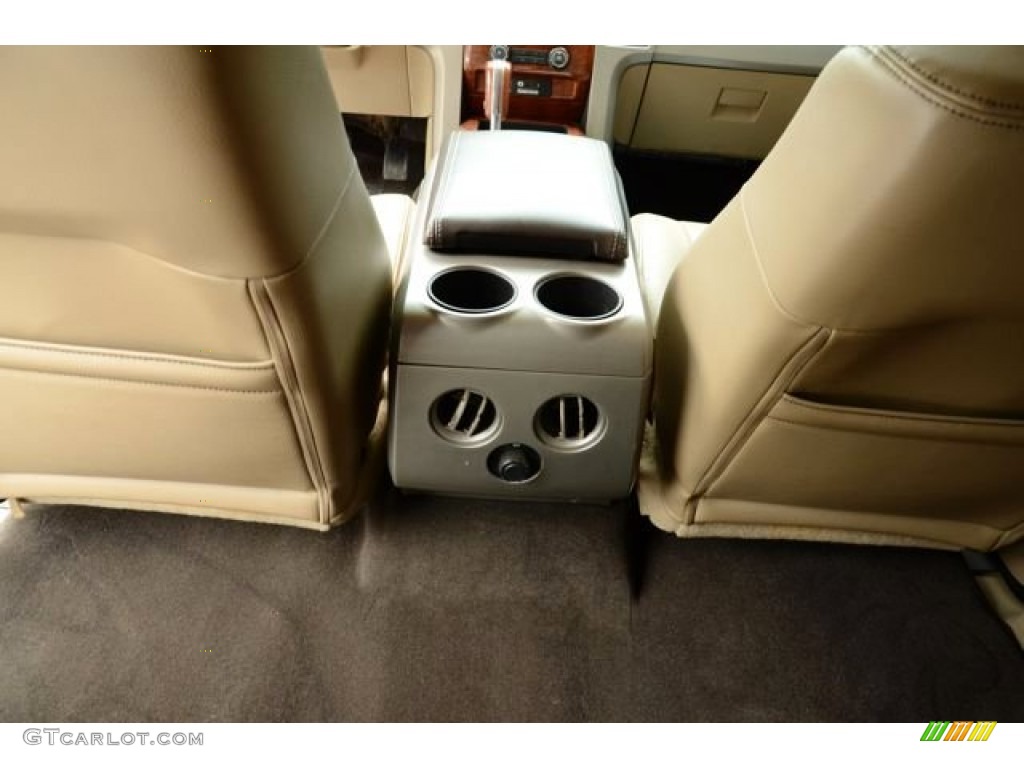 2010 F150 Lariat SuperCrew 4x4 - Lava Red Metallic / Sienna Brown Leather/Black photo #12