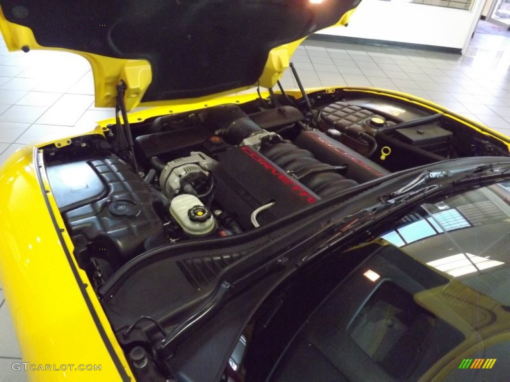 2000 Corvette Convertible - Millennium Yellow / Black photo #25
