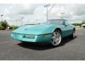 1990 Turquoise Metallic Chevrolet Corvette Coupe  photo #1