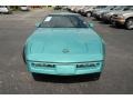 1990 Turquoise Metallic Chevrolet Corvette Coupe  photo #2
