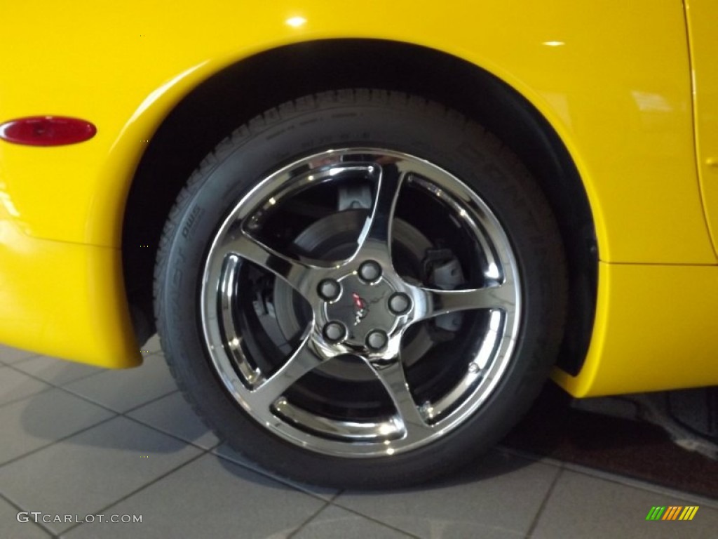 2000 Corvette Convertible - Millennium Yellow / Black photo #30