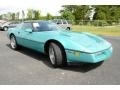 Turquoise Metallic 1990 Chevrolet Corvette Coupe Exterior