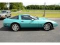 Turquoise Metallic 1990 Chevrolet Corvette Coupe Exterior