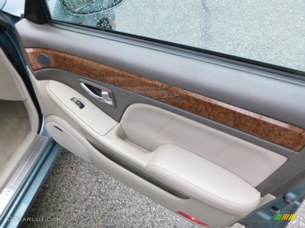 2004 XG350 Sedan - Celadon Green Metallic / Beige photo #12