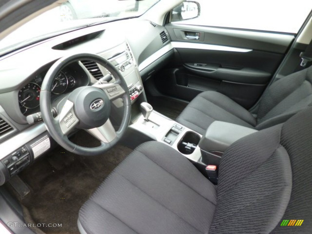 Off-Black Interior 2011 Subaru Legacy 3.6R Premium Photo #82066445