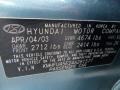 2004 Celadon Green Metallic Hyundai XG350 Sedan  photo #24