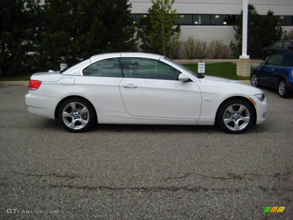 2009 3 Series 328i Convertible - Alpine White / Saddle Brown Dakota Leather photo #6