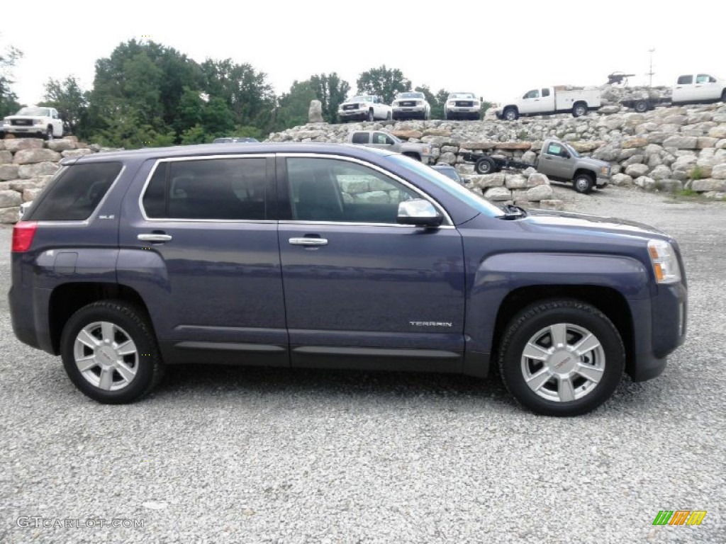 Atlantis Blue Metallic GMC Terrain