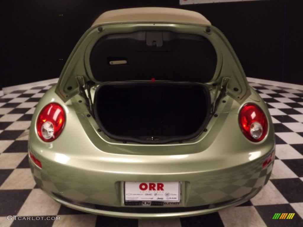 2008 New Beetle SE Convertible - Gecko Green / Cream Beige photo #23