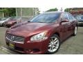 Tuscan Sun Red 2010 Nissan Maxima 3.5 SV
