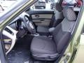 2013 Kia Soul Sand/Black Houndstooth Cloth Interior Front Seat Photo