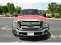 2013 Vermillion Red Ford F450 Super Duty XLT Crew Cab  photo #2