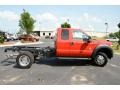Vermillion Red 2013 Ford F450 Super Duty XLT Crew Cab Exterior
