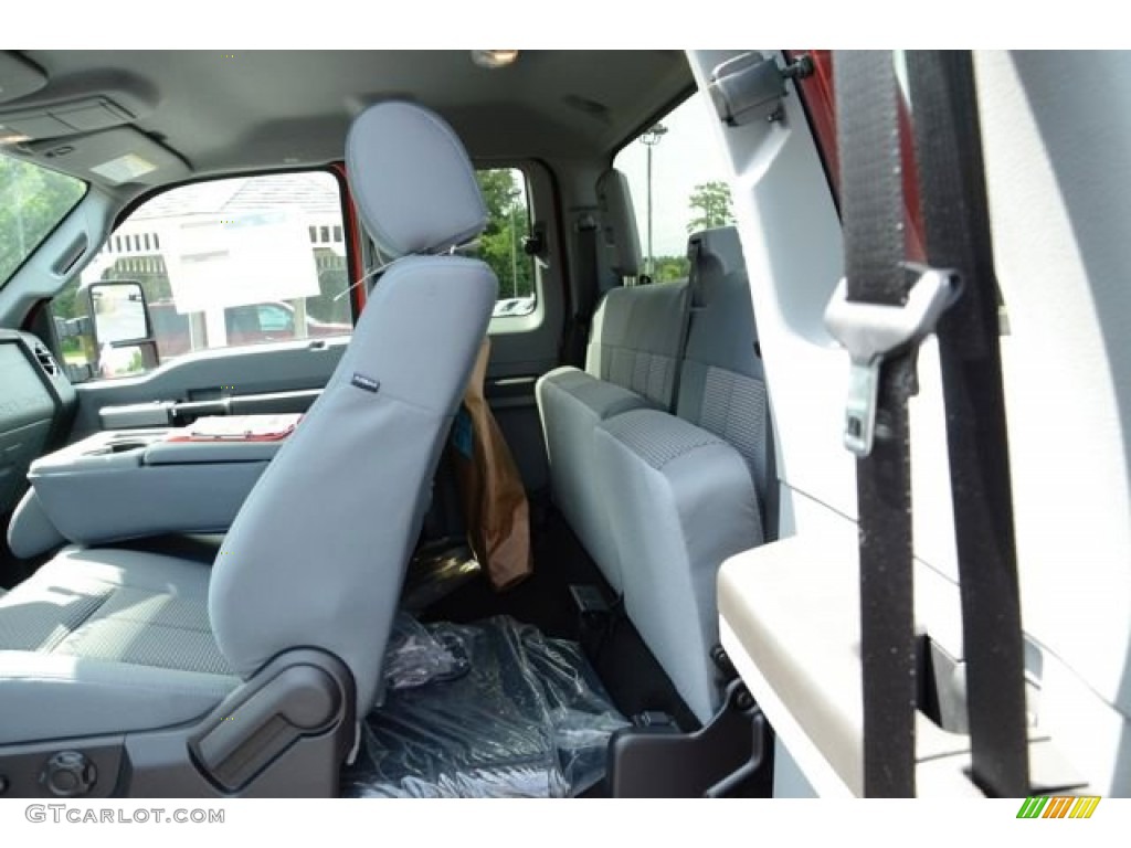 Steel Interior 2013 Ford F450 Super Duty XLT Crew Cab Photo #82067312