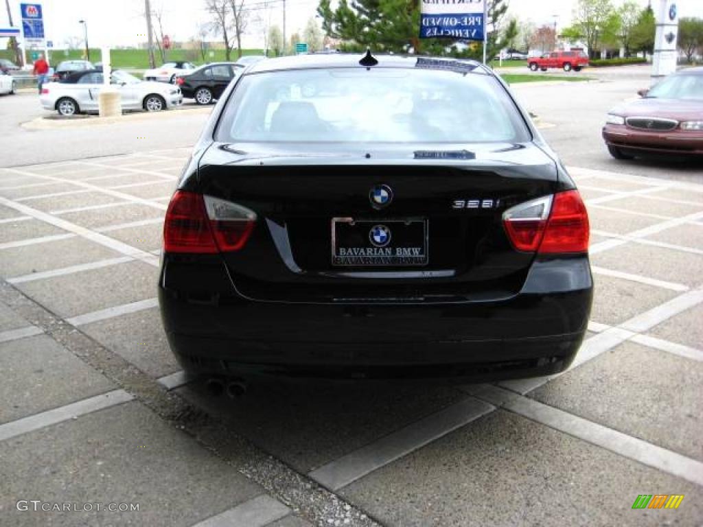 2007 3 Series 328i Sedan - Jet Black / Black photo #7