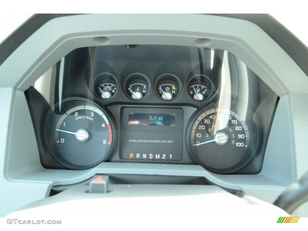 2013 Ford F450 Super Duty XLT Crew Cab Gauges Photos