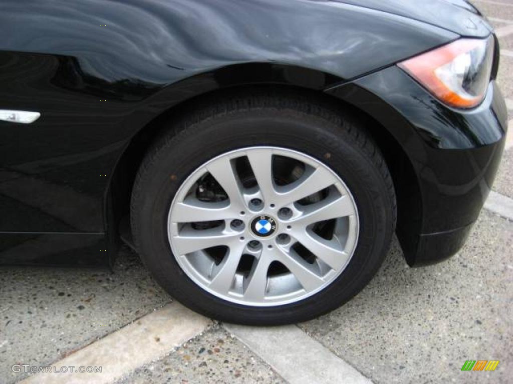2007 3 Series 328i Sedan - Jet Black / Black photo #10