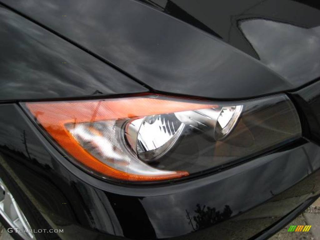 2007 3 Series 328i Sedan - Jet Black / Black photo #11