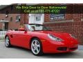 2002 Guards Red Porsche Boxster S  photo #10