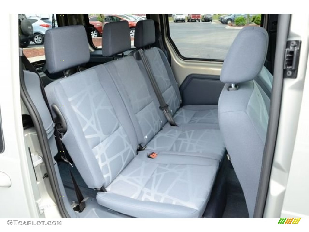 2013 Transit Connect XLT Premium Wagon - Tectonic Silver Metallic / Dark Gray photo #16