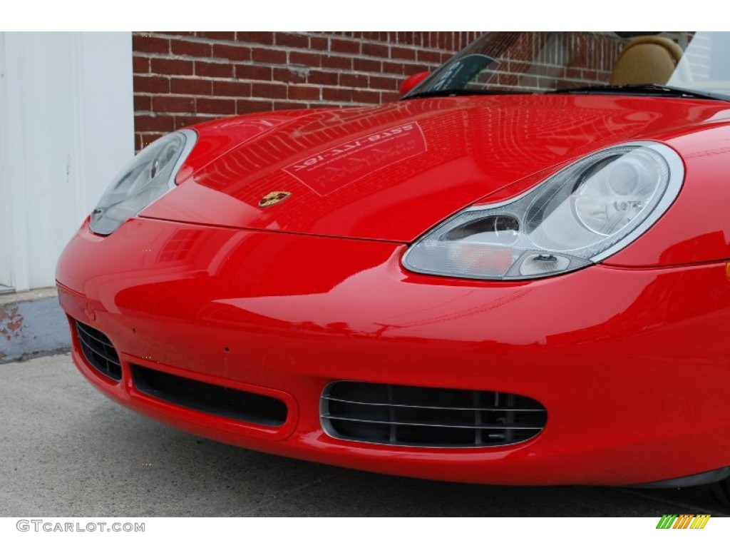 2002 Boxster S - Guards Red / Savanna Beige photo #18