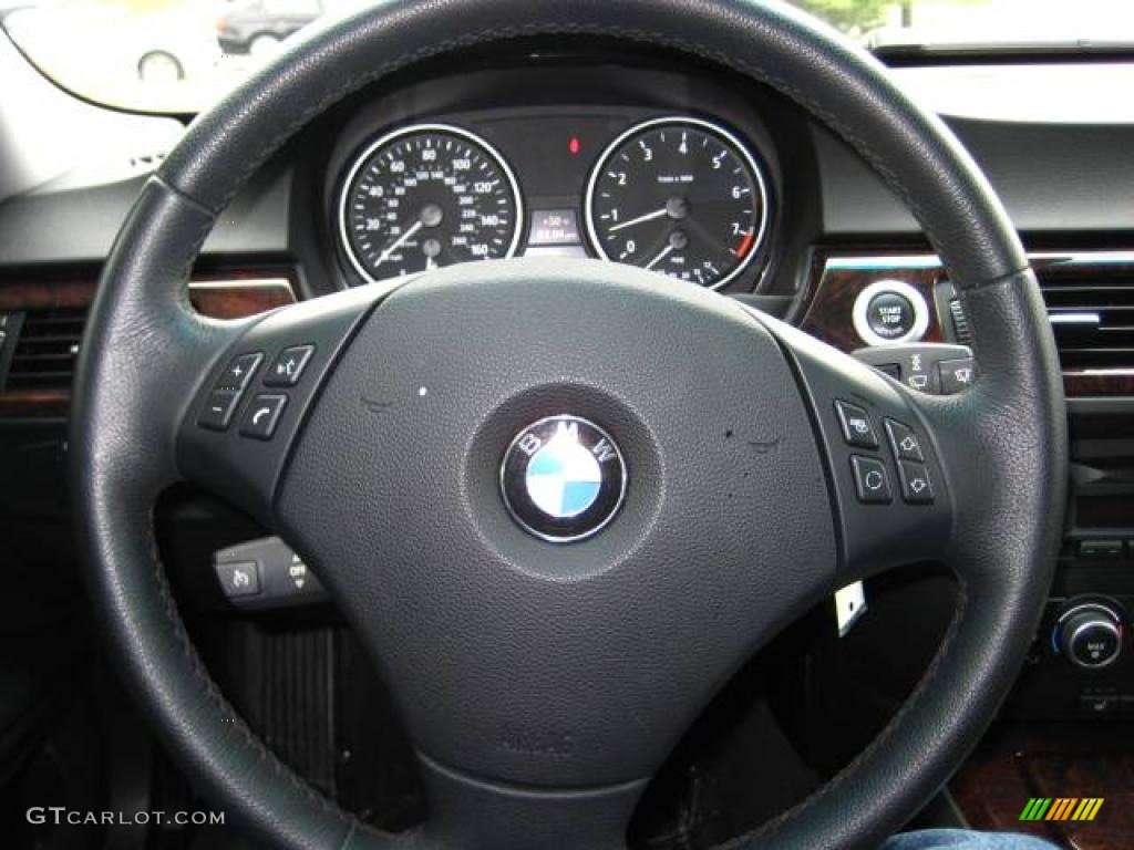 2007 3 Series 328i Sedan - Jet Black / Black photo #21