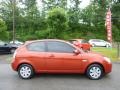 Tango Red 2008 Hyundai Accent GS Coupe