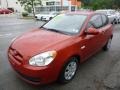 2008 Tango Red Hyundai Accent GS Coupe  photo #6