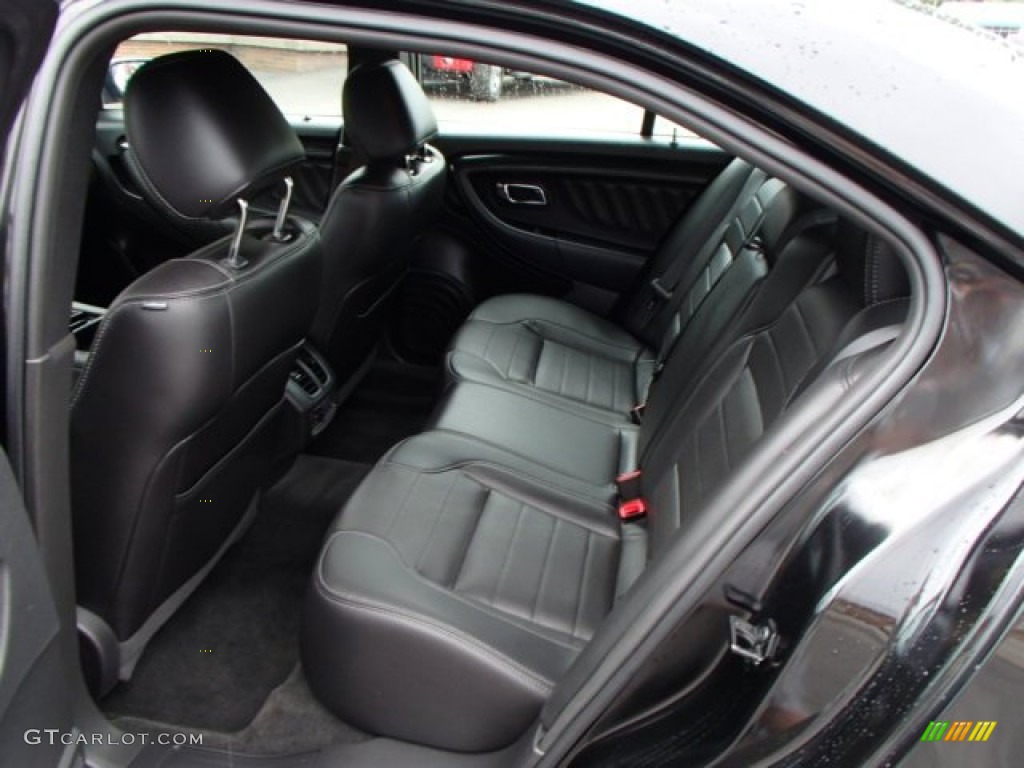 Sho Charcoal Black Leather Interior 2013 Ford Taurus Sho Awd