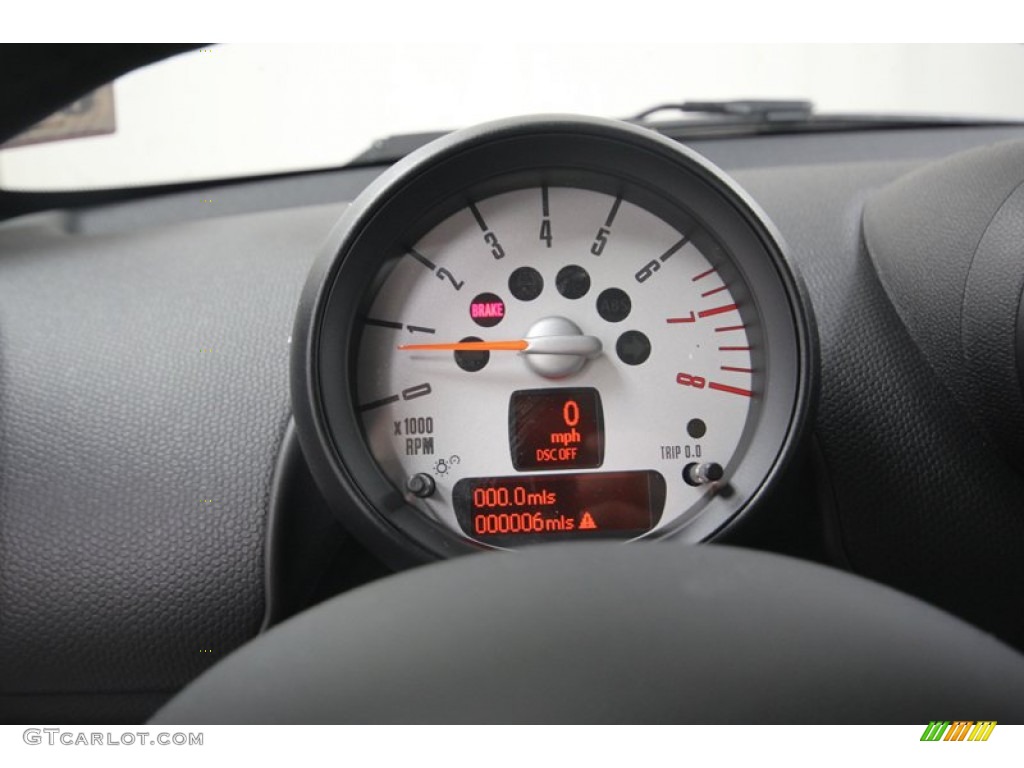 2013 Cooper Paceman - Starlight Blue Metallic / Gravity Satellite Gray Leather photo #24