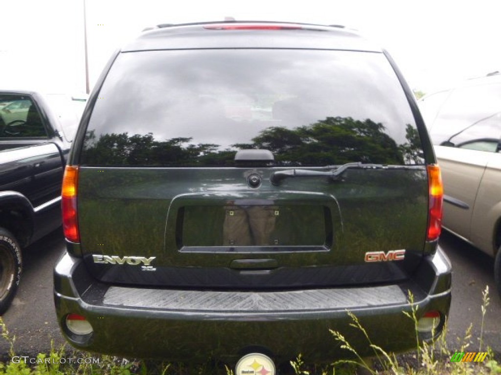 2005 Envoy XL SLT 4x4 - Carbon Black Metallic / Ebony photo #3