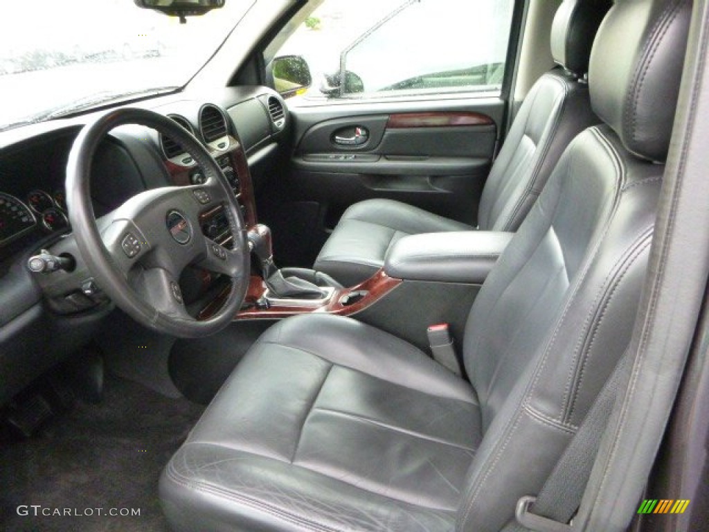 2005 Envoy XL SLT 4x4 - Carbon Black Metallic / Ebony photo #8